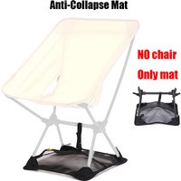 1pc Camping Folding Chair Backpacking Collapsible Picnics Lightweight Prevent from Sinking Beach Anti-Collapse Mat Without Chair