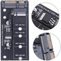 M2 To SATA3 Adapter Card High Efficiency SATA M2.SSD Convert Adapter Card NGFF SSD Upgraded SATA 6 Gbps NGFF Adapter