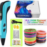 3d Pen for kids Creatived Toy DIY 3D Printing Pen Type-C Rechargeable 3D Pens Set with 200M PLA Filament for Children Gift
