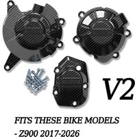 Pour Z900 2017-2026 Z900SE 2022-2025 – Kit de protection de couvercle de moteur et d'embrayage pour moto, accessoires