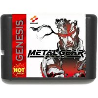 New Arrival Metal Gear Solid 16bit MD Game Card For Sega Mega Drive For Genesis