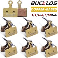 BUCKLOS MTB Disc Brake Pads for SHIMANO K05S Copper-Based Metal Hydraulic Brake Pad Mountain Bike Brake Pads for M9100 M8110