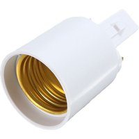G23 To E27 Base Socket Adapter Holder Converter for LED/ Halogen / CFL Light Bulb lamp 110-240V High Temperature Resistant