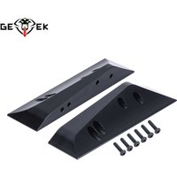 1Set Rock Slider ESC Battery Receiver Electronics Tray for 1/10 RC Crawler LCG Chassis SCX10 Capra Axle Cheater Rigs Comp Builds