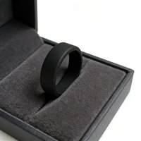 Creative Trendy Silicone Elastic Rings Set Decorative Accessories Holiday Gift for Men