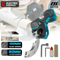 Electric Goddess Brushless 50mm Electric Pipe Scissor For Makita 18V Battery Pin PPR Cutting Plumbing Water Pipes Shear