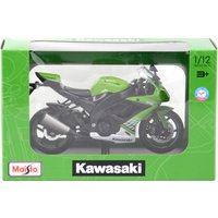 Maisto 1:12 Kawasaki Ninja ZX-10R With Stand Die Cast Vehicles Collectible Hobbies Motorcycle Model Toys