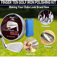 Greedy Tree Golf Club Polish Wax, Golf Club Cleaner & Shine Restorer, 100g