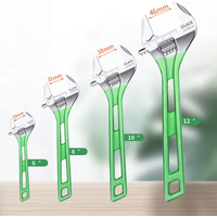 LAOA 6-12 inch Large Opening Adjustable Wrench Light Spanner Multifunctional Bathroom Pipe Wrench Plumbing Repair Hand Tools
