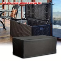 1pc Outdoor Storage Cabinet Furniture Dust Cover Patio Deck Box Cover Oxford Cloth Set for Outdoor Furniture Covers