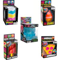 Schylling Needoh Nice Cube Sensory Stress Relief Squishy Anti-Anxiety Squeeze Object for Focus ADHD Population Nice-Sicle
