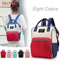 DHDH Diaper Bag Mummy Backpack Large Capacity Bag Mom Baby Multi-function Waterproof Outdoor Travel Diaper Bags For Baby Care