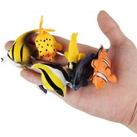 Eonal ature Ocean Fi Animal Models Tropical Fi Clownfi Angel Fi Aquarium Scenery Children's Play Toys Dolls