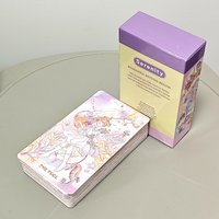 10.3*6cm Serenity Tarot Deck 78 Pcs Warm Dreamy Anime-Style Tarot Cards Based on Rider System