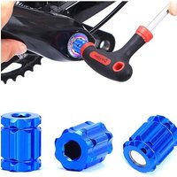 AliExpress NONE 1/4pc bicycle Crank Installation Tool for Remove Install Crank Arm Adjustment Cap for Shimano HollowTech for XT Bike Repair Tool