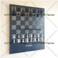 Magnetic Chess Checkers Set Giant Wall Board Hanging Home Decor