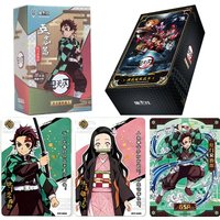 Genuine Card.Fun Demon Slayer Mugen Train Arc Limited Collection Edition Collectible Cards Anime Peripherals Kids Holiday Gifts
