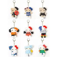 25 Styles Kawaii Hello Kitty Plush Toy Keychain ME MINI Cartoon Kt Cat Sanrio Plushies Pendant Key Ring Bag Accessories Toy gift