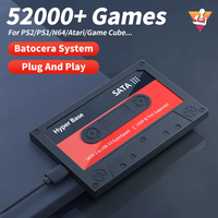 Batocera 500G/2T Retro Game Hard Drive With 52000 Games External Handheld Emulator Gaming HDD For N64/PS3/PS2/PS1/WII For Win PC