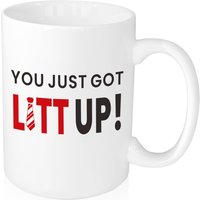 Funny Lawyer Mug -'You Just Got LIT UP!'Design, Perfect Gift for Lawyers, Stylish and Humorous, Ideal for Coffee and Tea Lovers