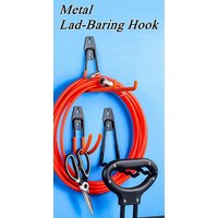 Bicycle Garage Heavy Storage Hook Warehouse Hardware Strong Load-Bearing Small/Medium Square Hook Tool Storage Wall Metal Hook