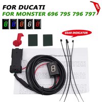 Für Ducati Monster 696 795 796 797 Motorrad Zubehör 1-6 Gang Anzeige Änderung Getriebe display instrument