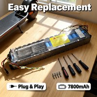 7800mAh 36V Battery for Xiaomi M365 M356 Pro Special Battery Pack 10s3p Li-ion Waterproof Bluetooth Communica