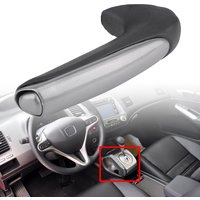 Car Handle Grip Knob Cover Parking Handbrake Sleeve Protector For Honda Civic 2006 2007 2008 2009 2010 2011 Interior Accessories