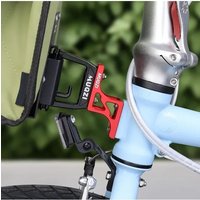 AliExpress NONE Bicycle Front Bag Bracket Block Bag Bracket for Brompton Dahon Bicycle Front Bracket Installation Adapter Bicycle Accessories