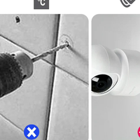 Stainless Steel No-Drill Adhesive Mount, M6 Screw Base With 1/4" Interface For Mobile Surveillance Camera Bracket Easy Install