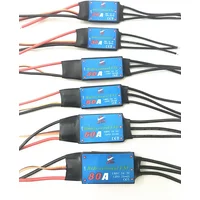 12A/20A/30A/40A/50A/60A/80A Bidirectional Brushless ESC For RC Car Boat Part