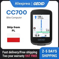 Komputer rowerowy GEOID CC700 GPS z 2,8-calowym kolorowym ekranem, prędkościomierz rowerowy, nawigacja trasy, WIFI, wodoodporny licznik rowerowy