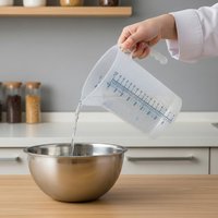 500ml 1000ml 2000ml 3000ml 5000ml Large Food Grade Plastic Measuring Cup Scale Beaker for Home Kitchen Baking Mixing Liquid