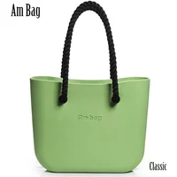New Obag O bag Style Ambag Waterproof Big Classic DIY Women's Bags Handbag plus Lining Insert Rope Hemp handles