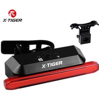 X-TIGER Red LED Bike Tail Light Super Bright USB Rechargeable Rear Bike Light IPX5 Waterproof Safety Warning Bicycle Lights