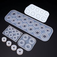 SNASAN Finger Ring Silicone Mold Resin Mould For Jewelry Making DIY Tool Crafts Epoxy Resin Casting Molds