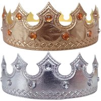Royal King Crown Birthday Party Kids Prince Crown for Photography Prop for Cosplay Role Play Stage Performance Themed Party