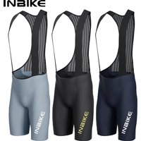 INBIKE Men's Cycling Bike Bib Shorts 4D Padded Breathable Summer Road Bike Biking Clothing for Cycle Bicycle Bib Tights Padding
