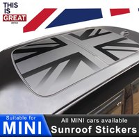 Car Sunroof Decorative Stickers For MINI Cooper S JCW R55 R56 R60 R61 F54 F55 F56 F57 F60 Car Modification Exterior Accessories