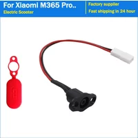 Charging Hole Waterproof Cover with Charging Cable Charging Port For Xiaomi Mijia M365 Pro 1S Electric Scooter Accessories
