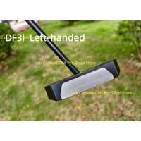 Left-handed DF3i Black Golf putter with zero torque and ball-retrieval design. See product details for more information