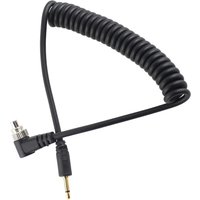 Flash Sync Cable Flash PC Sync Cable Flash Sync Cord 2.5mm to Male Flash PC Sync Cable Cord with Screw Lock Extended Coiled Wire