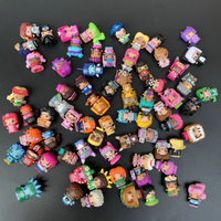 Mini Q Version Action Figures Changeable Clothes Doll Kawaii Model DIY Toy Collection Ornaments PVC Gifts for Children