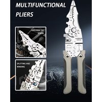 Wire Stripper Decrustation Pliers Multi Tool Ire Stripper Electric Cable Stripper Cutter Multifunctional Wire Repair Tool Pliers