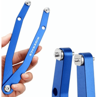 AliExpress NONE Aluminum Alloy Bike Needle Hook Wrench Adjustable Double-Headed Pin Spanner Cap Pin Easy Maintenance Bike Repair Tool