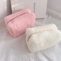 Kawaii Pencil Case Big Plush School Pencil Case Korean Stationery Cute Pen Case For Girls Pencil Bags