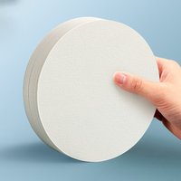 25 Sheets Thick Watercolor Paper Postcards Cold Press Wood Pulp Blank Painting Cards Square Rectangle Circle Shapes for Artist