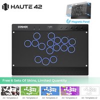 Haute42 C16 Magnetic Leverless Hitbox Controller Stickless Arcade Controller Keyboard For PC/PS4/PS5/Switch Hitbox Fighting Game