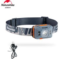 Naturehike Headlamp LED Portable Super Bright Camping Lights Ultralight Mini Head Torch USB Rechargeable Fishing Headlight