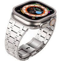 Luxury Metal Strap for Apple Watch Band Ultra 238/40/41/42mm 44/45/46/49mmStainless Steel Bracelet IWatch 10 9 8 7 6 SE 5 Correa